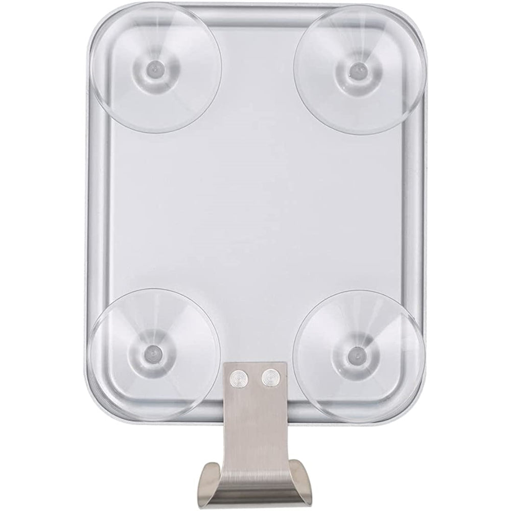 Espejo de ducha sin niebla para afeitar, con 4 ventosas