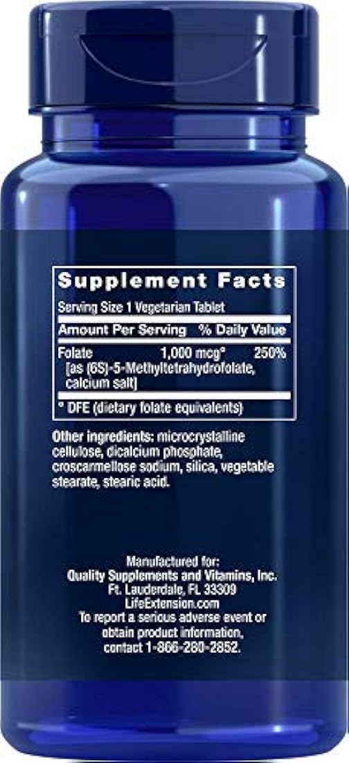 Life Extension Optimized Folato