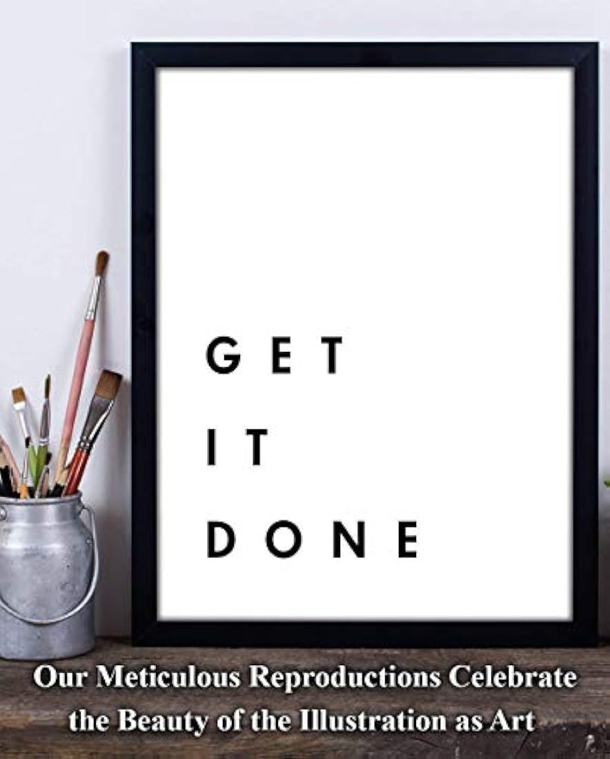 Hágalo - Impresión de arte de tipografía sin marco 11x14