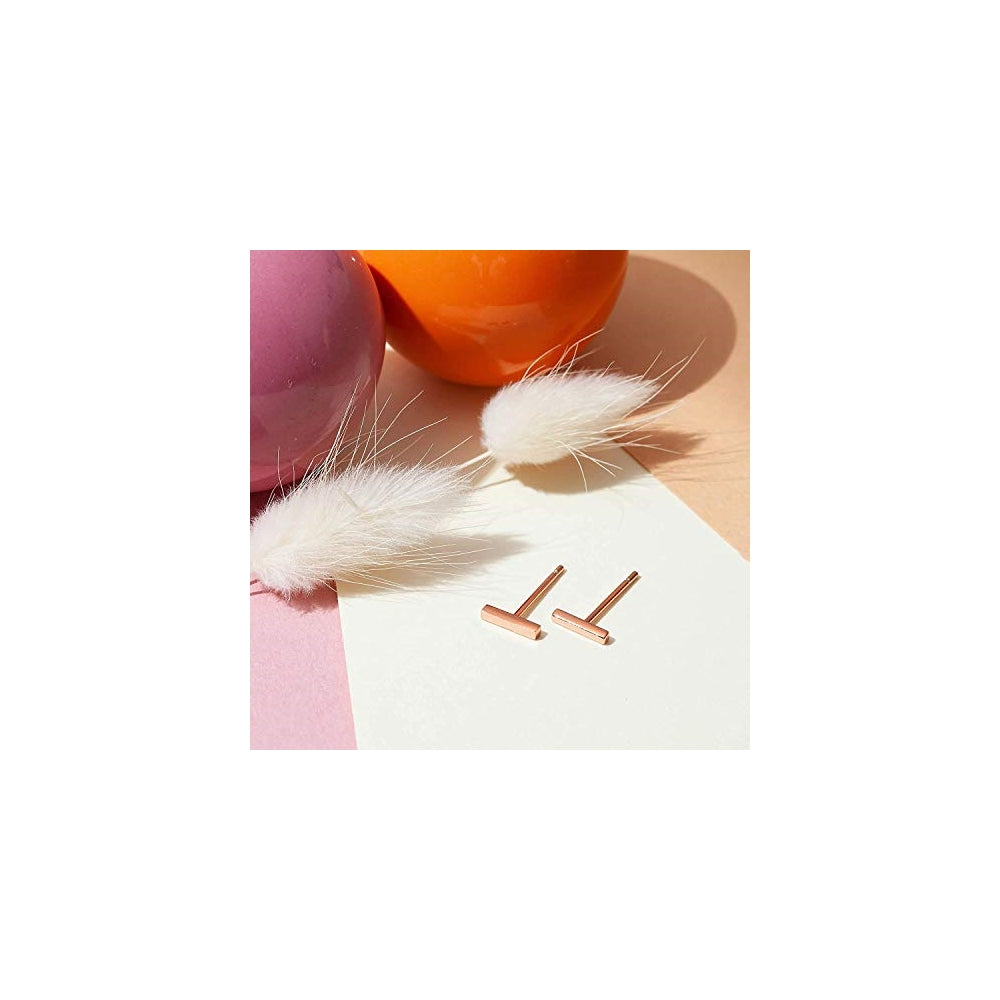 Aretes de plata chapados en oro de 14 quilates