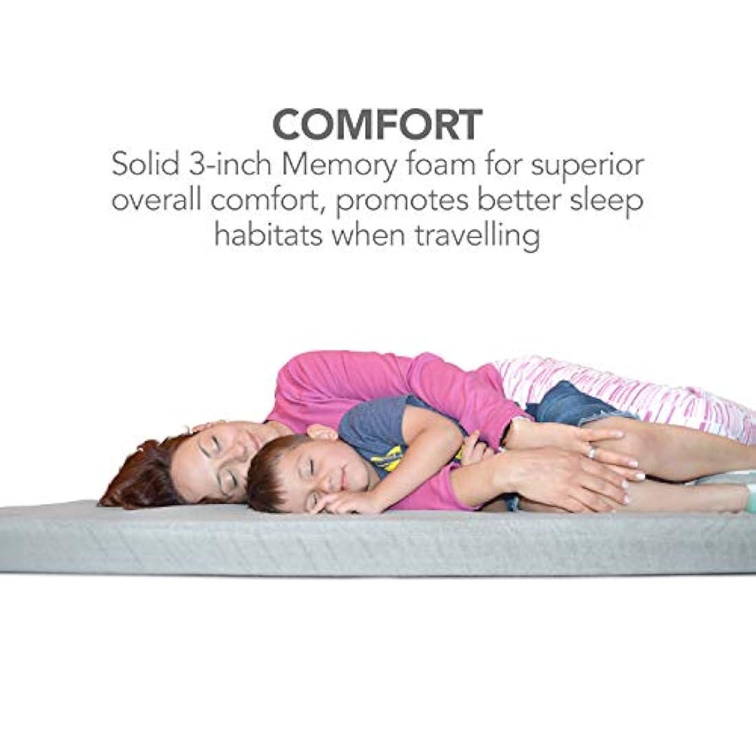 colchón de espuma viscoelástica para suelo y camping