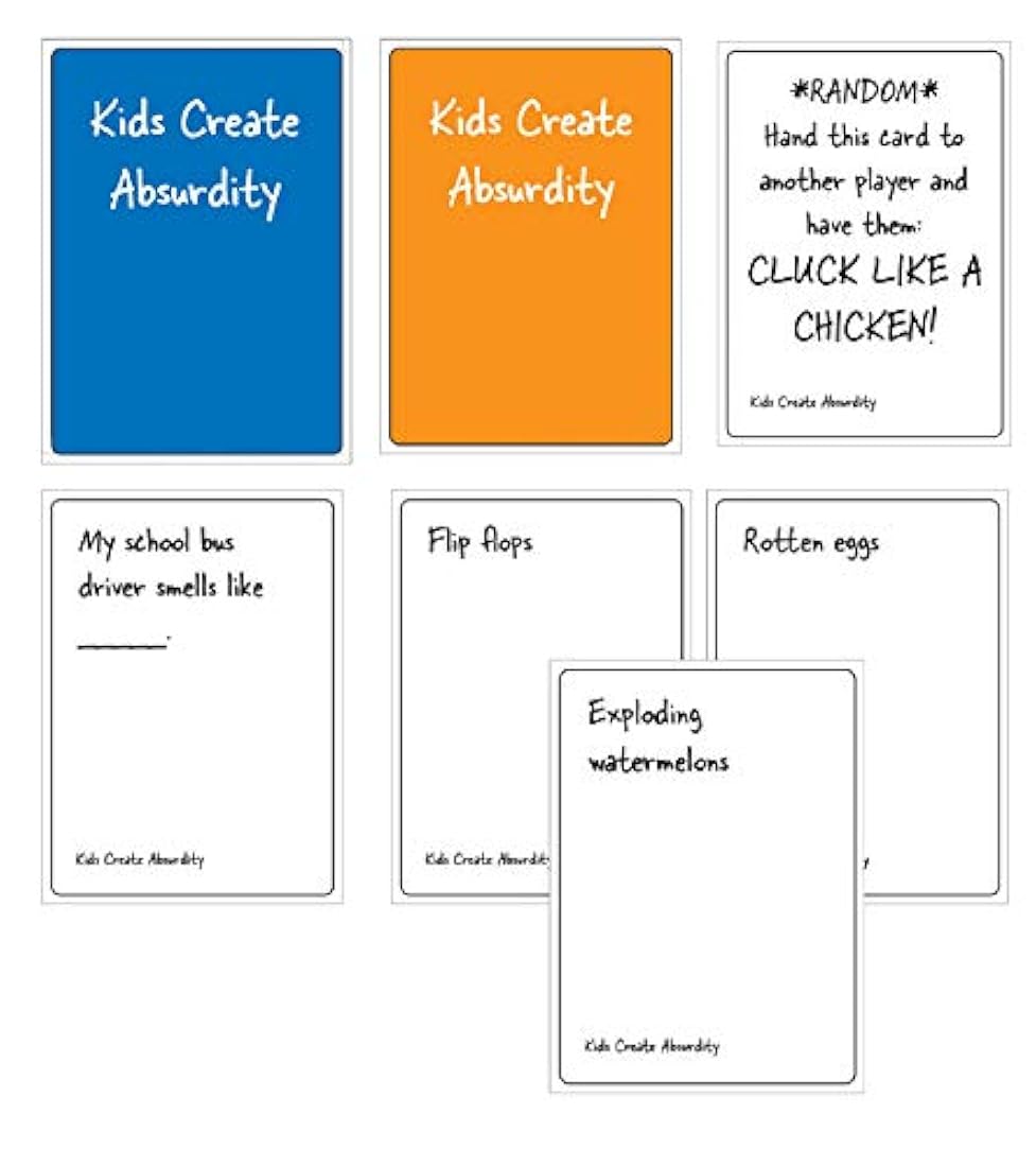 juego de cartas familiares en blanco para niños