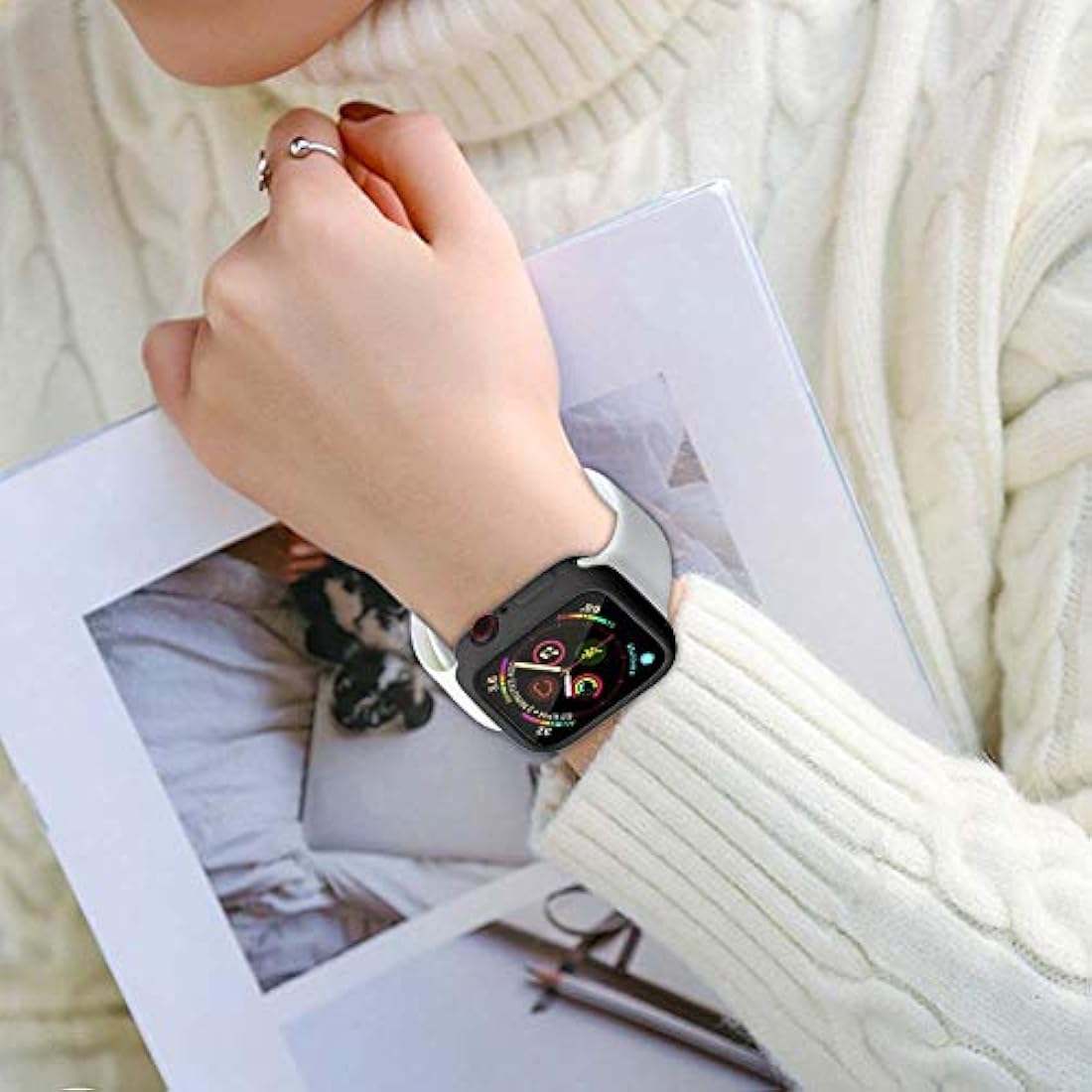 Protector de silicona para cubierta de Smartwatch Series 5