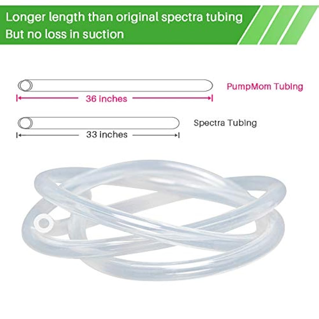 Tubo de silicona, repuesto para Spectra S2 S1 9 Plus.