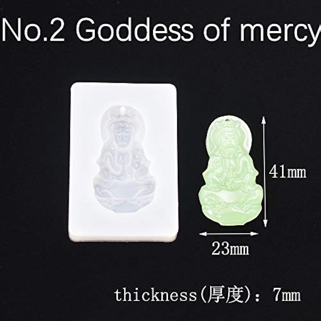 Paquete de 5 piezas chino tradicional amuleto molde joyeria