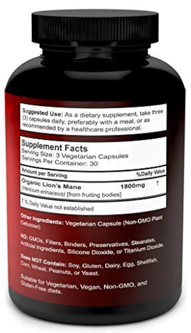 Suplemento Apoyo cerebral 1800 mg