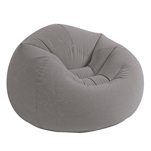 Silla inflable Intex Beanless Bag, 42 '' X 41 '' X 27, Beige