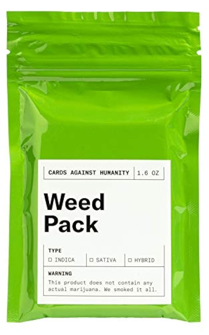 Tarjetas contra la humanidad: paquete de malas hierbas,