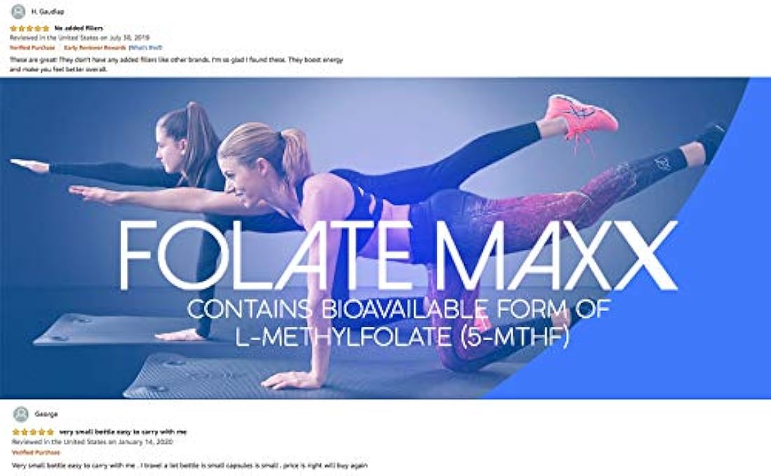 FolateMaxx - 90 cápsulas Folato activo profesional