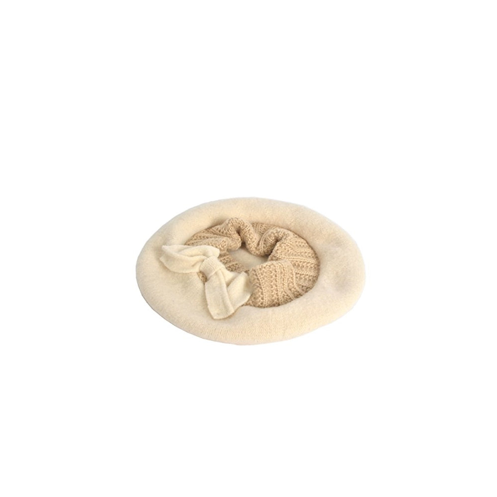 Boina Diseño clásico ala de tejido estilo francesa elegante