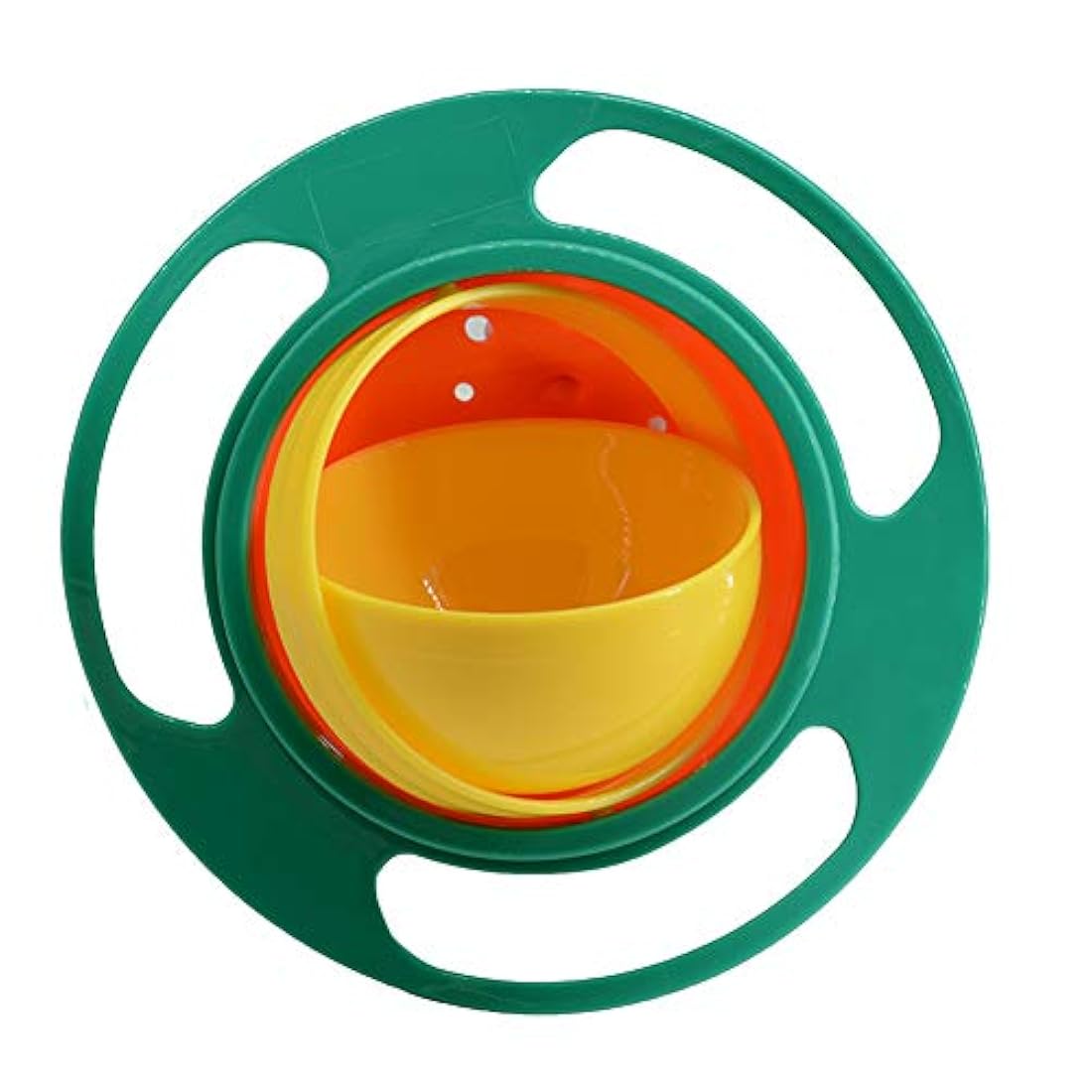 envase giratorio resistente a derrames para niños