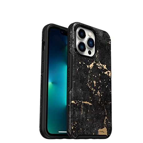 OtterBox Symmetry Series - Funda sólo para iPhone 13 Pro - Enigma (negro/gráfica de enigma)