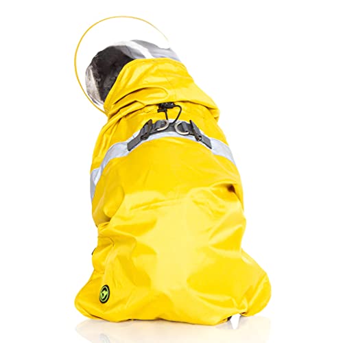 Gooby Chubasquero para perros V2 - Poncho impermeable