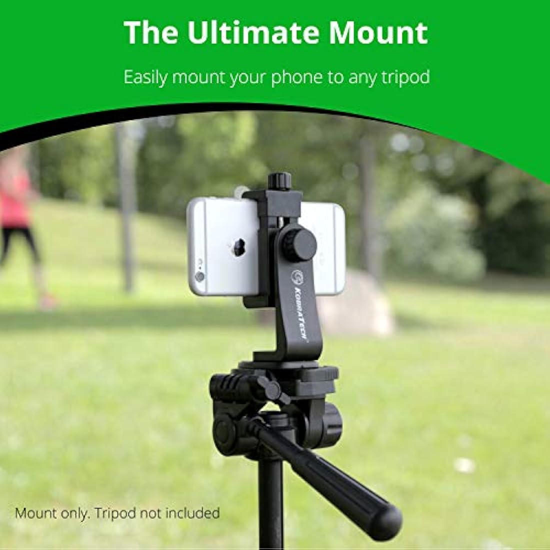 KobraTech - Soporte de trípode para teléfono celular