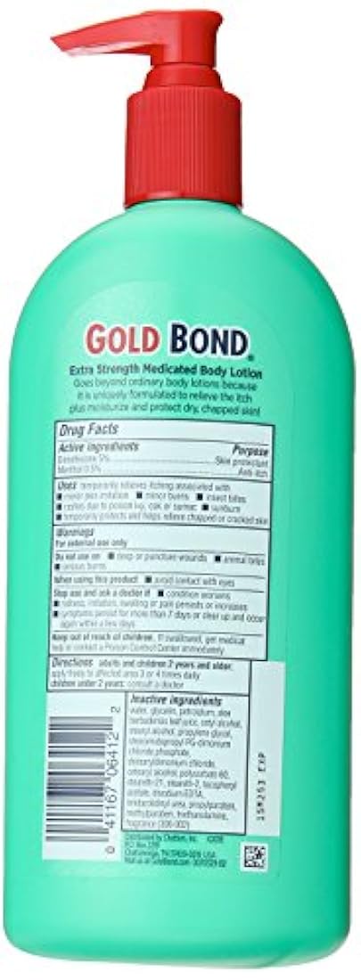 Loción corporal medicada extra fuerte 14 oz