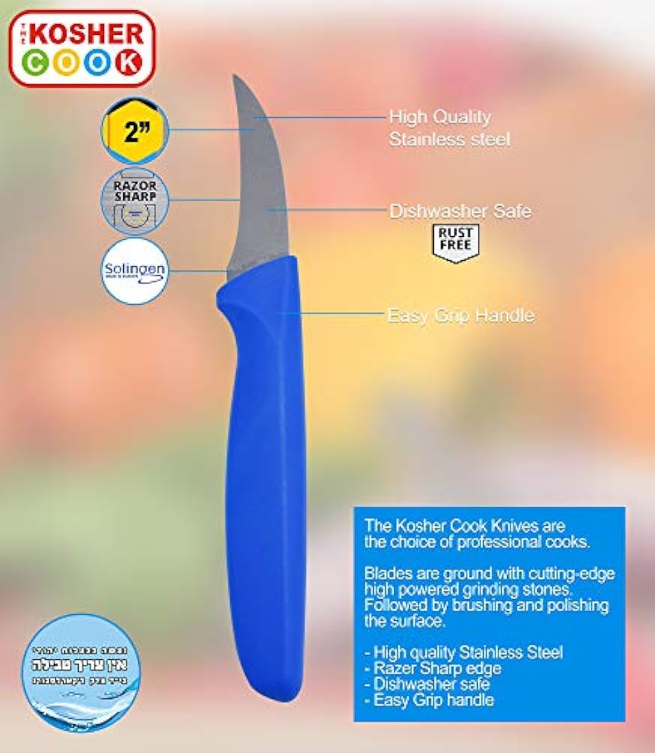 Juego de 5 cuchillos de cocina afilados de 5 piezas