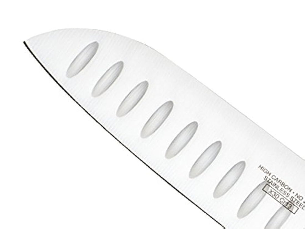 Cuchillo Santoku 7, Rojo