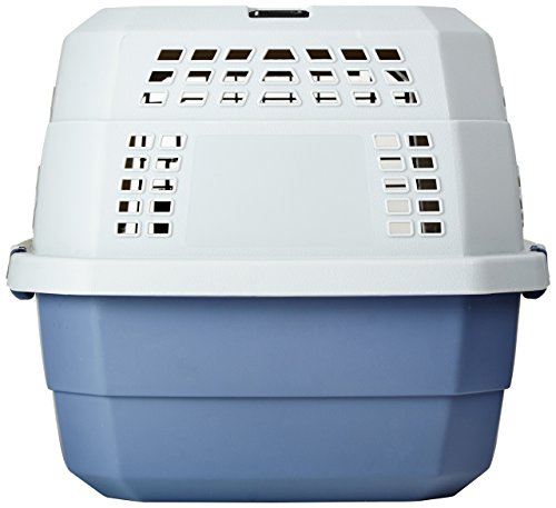 Perrera para mascotas de carga superior, dos puertas