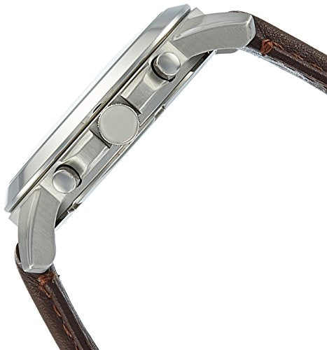 Reloj de cuero marrón