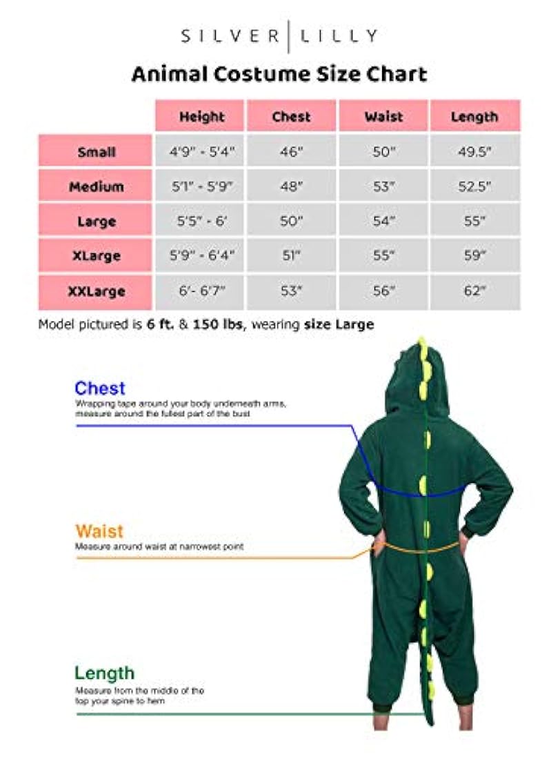 disfraz de dinosaurio para adulto