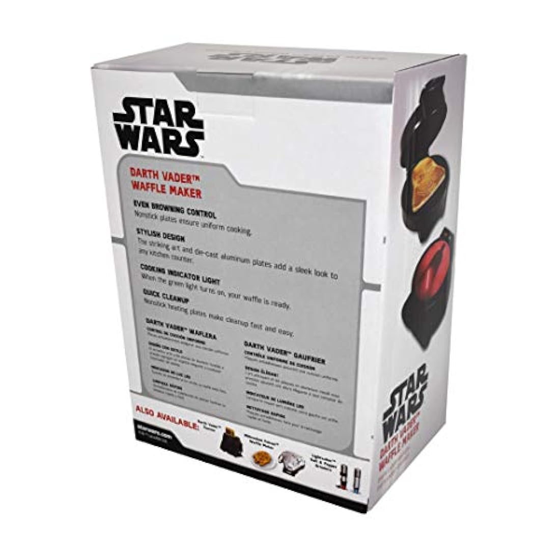 Darth Vader Waffle Maker- Sith Lord On Your Waffles- Gofrera