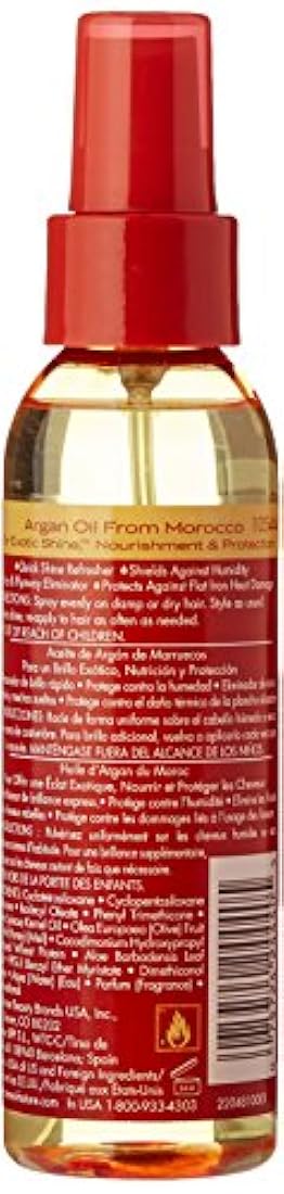 Aceite de argán de creme  Nature brillante 4 onzas