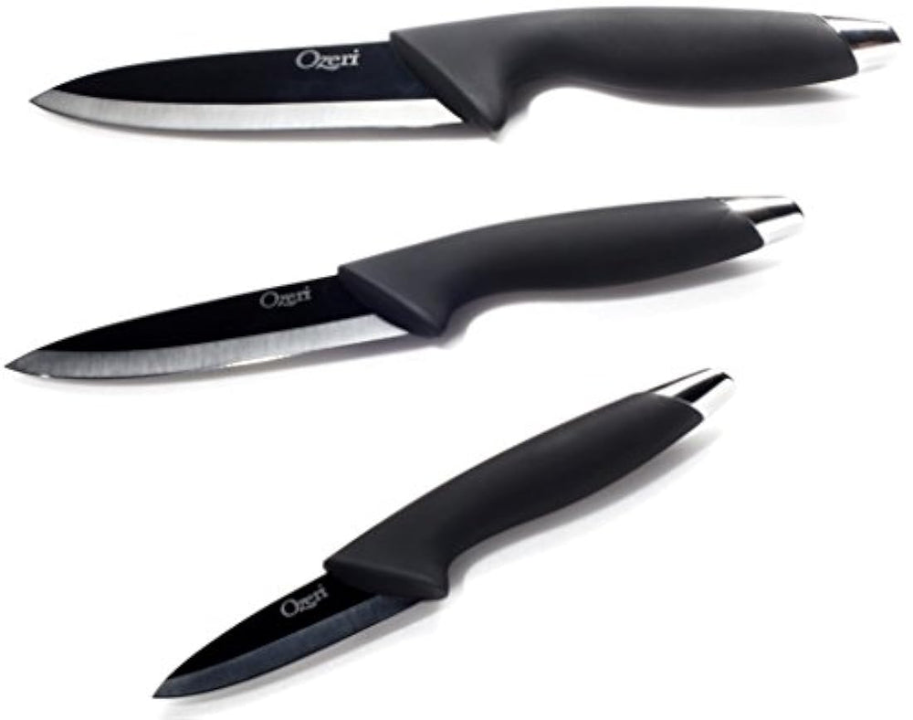 Ozeri Kitchen- cuchillos de cerámica para chef,3 piezas