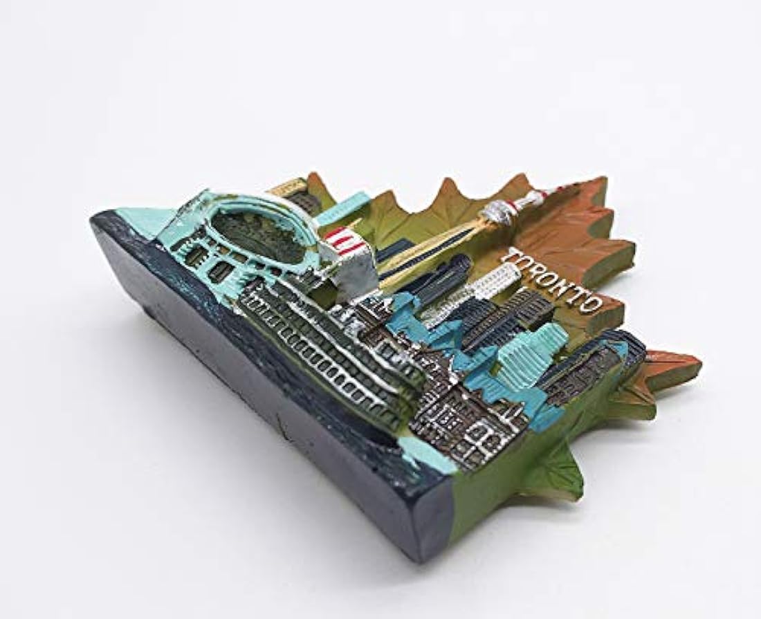 Imán de nevera 3D de Toronto Canadá