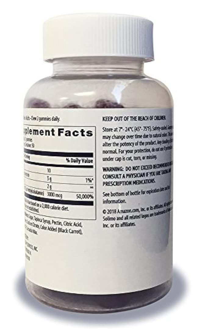 Vitamina B12 3000mcg Gommies, SMARA-HPC-4789, B12