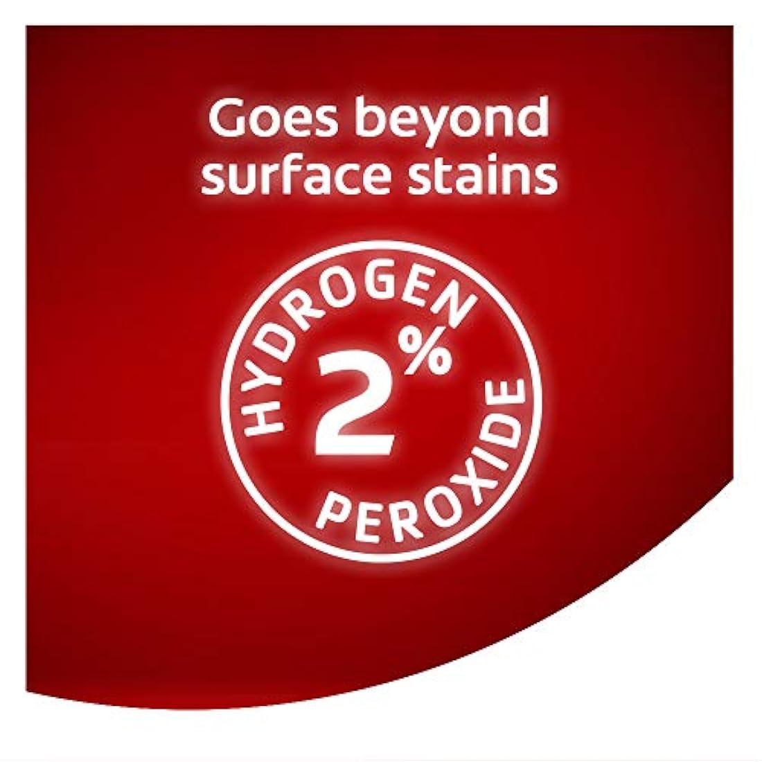 pasta dental blanqueadora, 2% peróxido de hidrógeno blanco