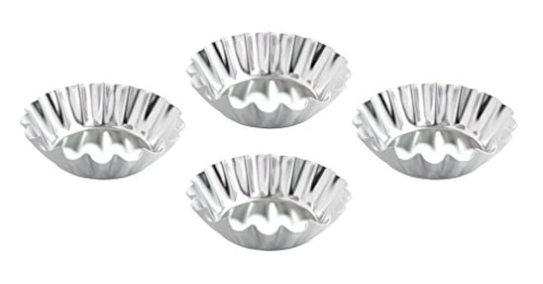 Molde para horno Molde redondo para tartaletas de 7,62 cm