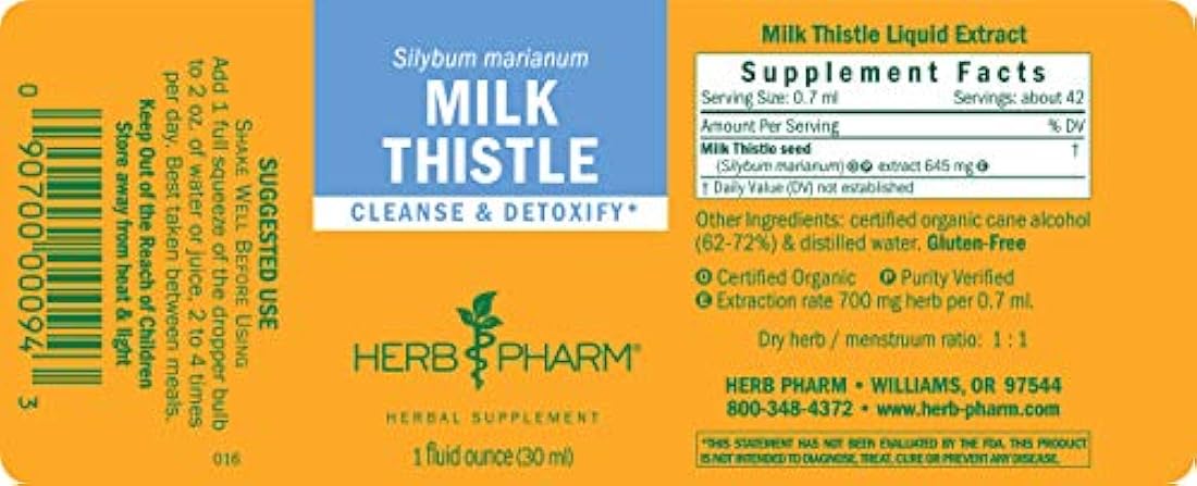 Extracto de semillas de cerdas Herb Pharm