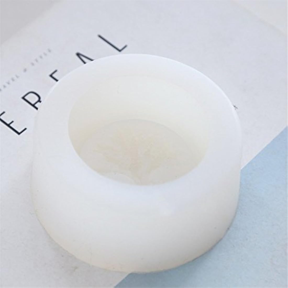 Grainrain - Moldes de jabón de silicona para hacer jabón, diseño de flores de lavanda