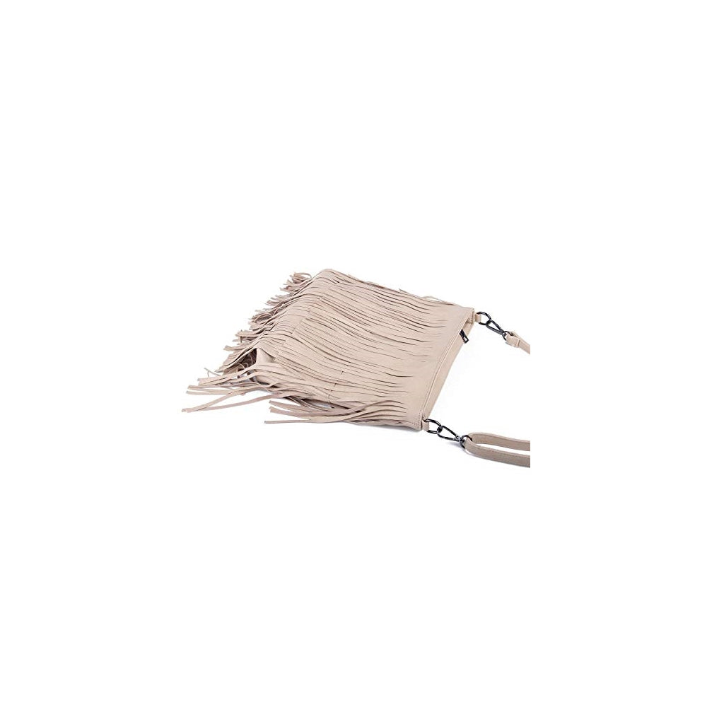 Bolso de hombro para mujer con flecos Body Bag