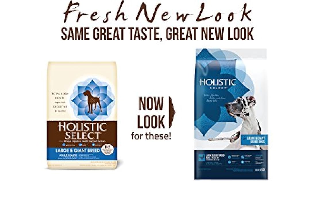 Holistic Select - Alimento para perro seco natural grande