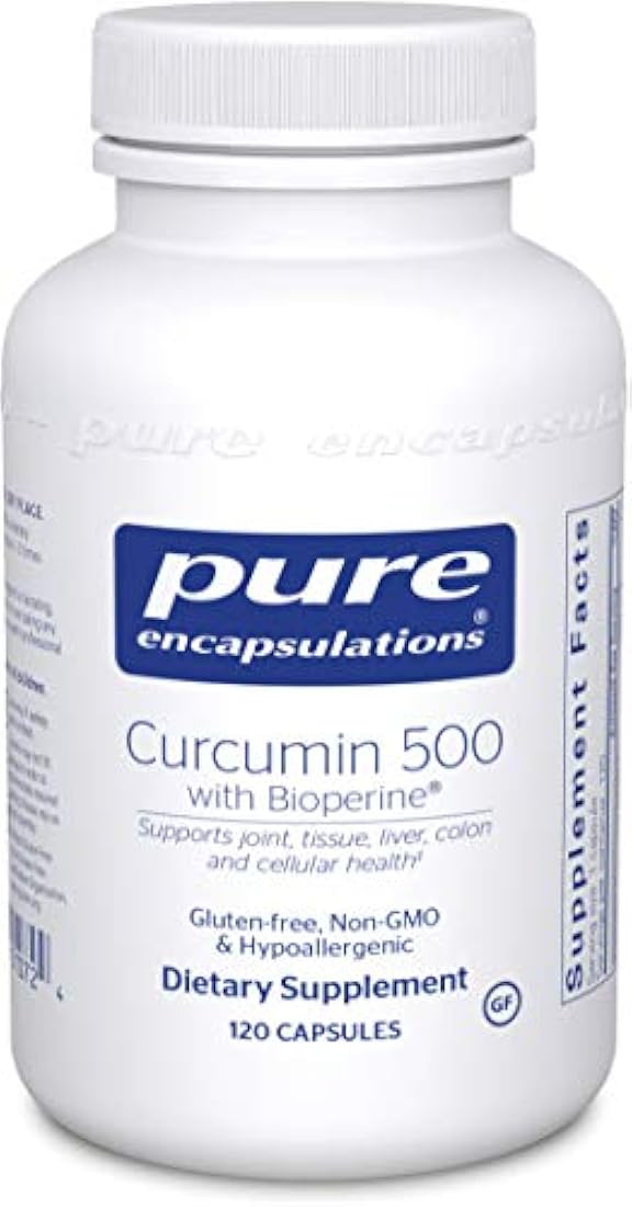 Pure Encapsulations – Curcumina 500 con Bioperina, 1, 1