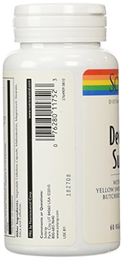 Solaray profundo Vein Apoyo Cápsulas, 60 Count