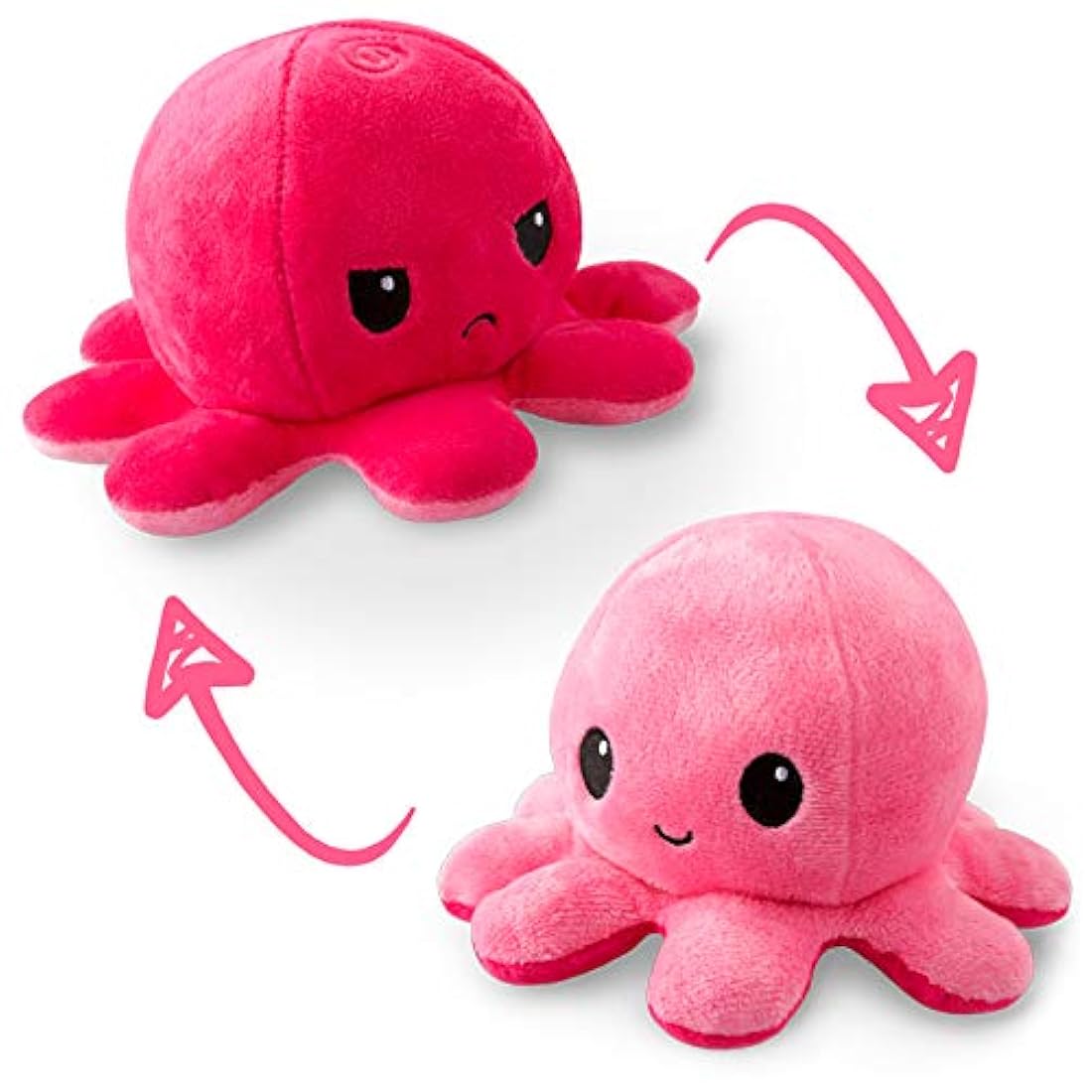 Peluches Mini pulpo felpa reversible