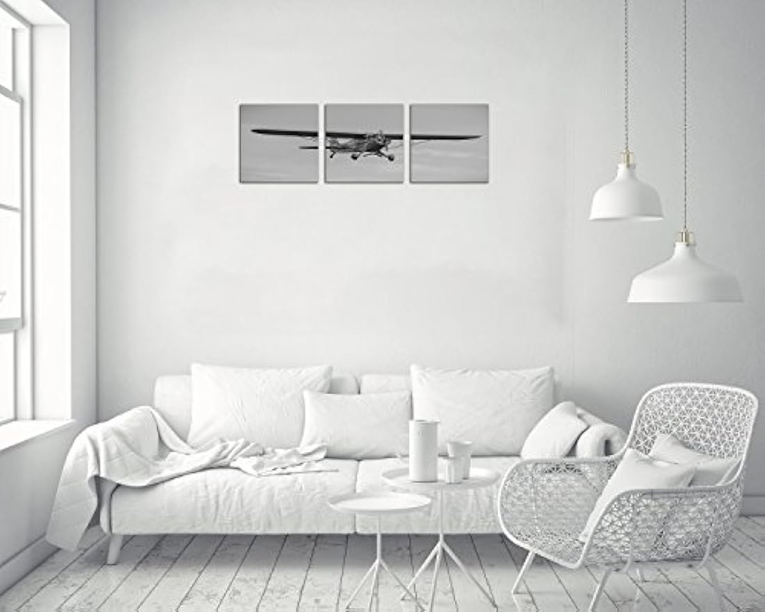 NAN Wind - 3 paneles de Pintura para Decoración de la pared