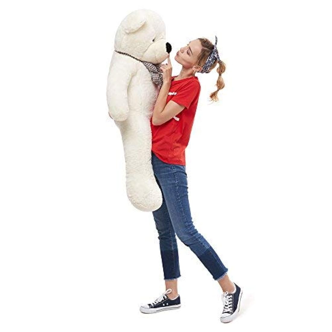 Oso de peluche gigante suave 100% algodón