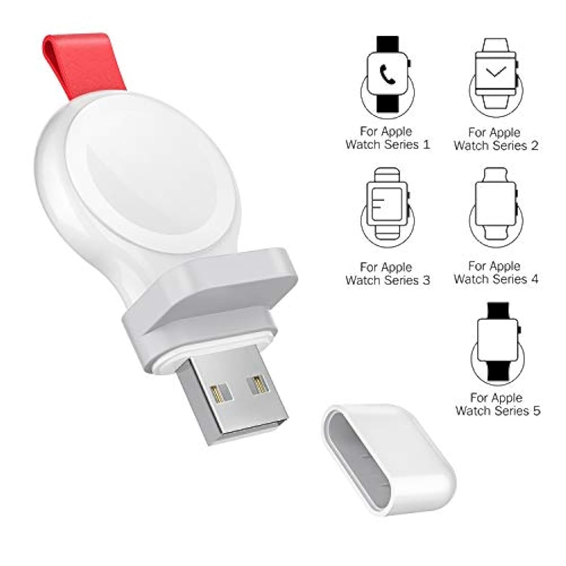 Cargador de reloj portátil magnético iWatch cargador