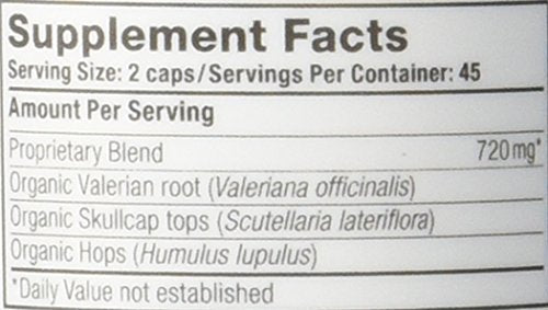 Suplemento herbario orgánico Wild Harvest Muscle Relax