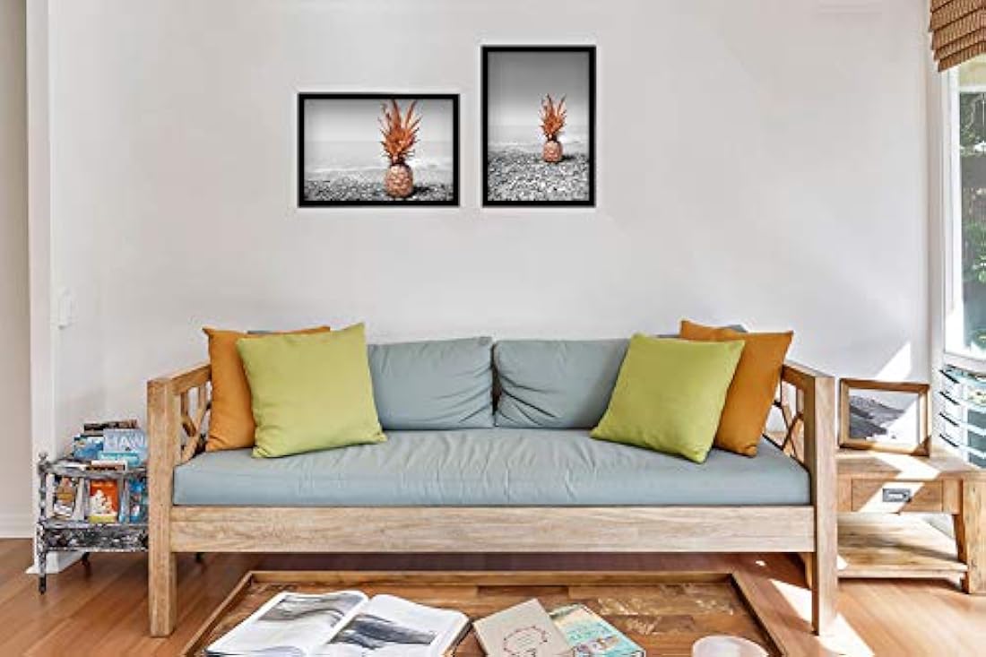 Marco negro para pósteres – visualización de pared