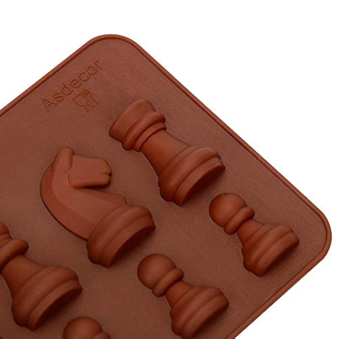 Moldes de silicona de ajedrez en forma de ajedrez