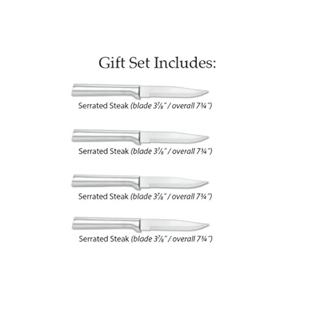 Rada cubertería S4S 4-serrated Cuchillos de carne cuchillo