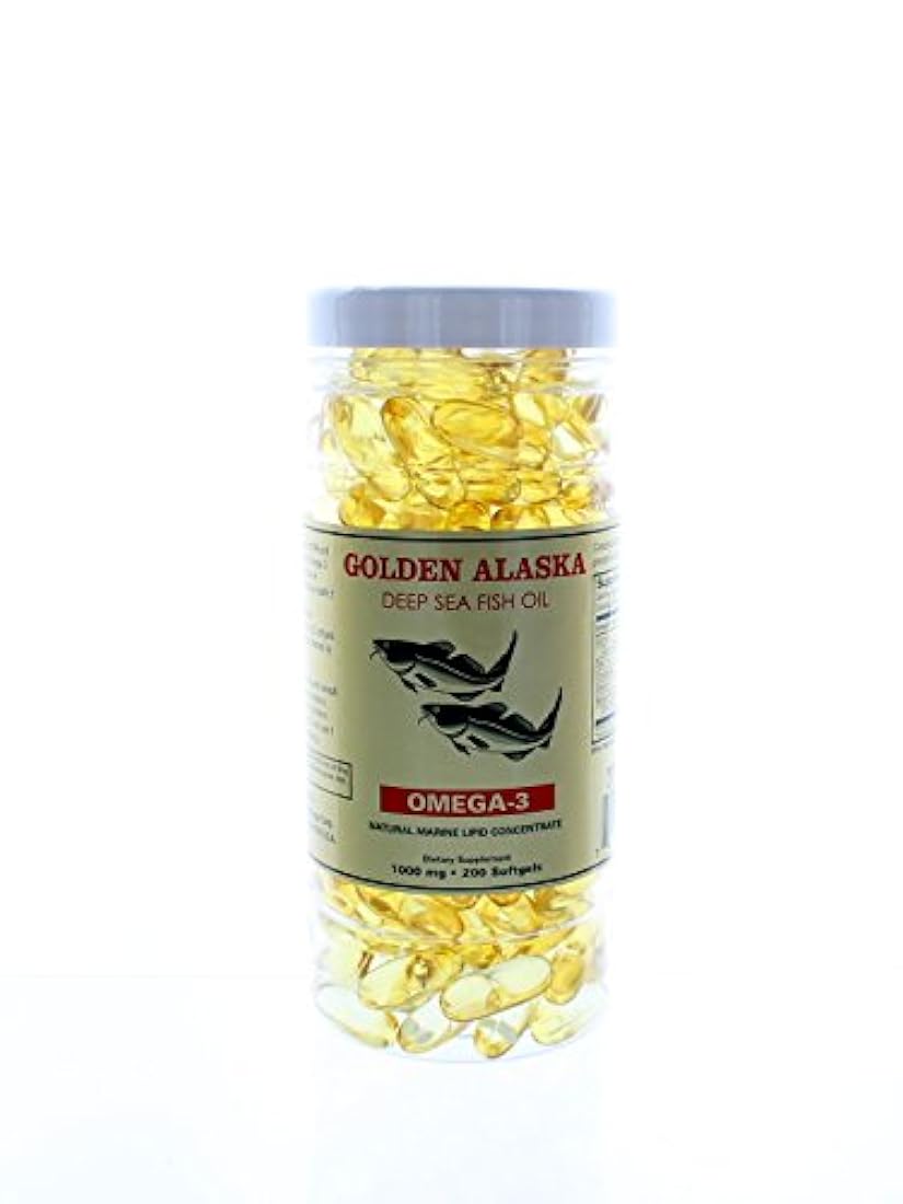 dorado Alaska Deep Sea Aceite de Pescado, Omega 3, DHA / EPA 1000 mg 200 softgels, fresco buen producto