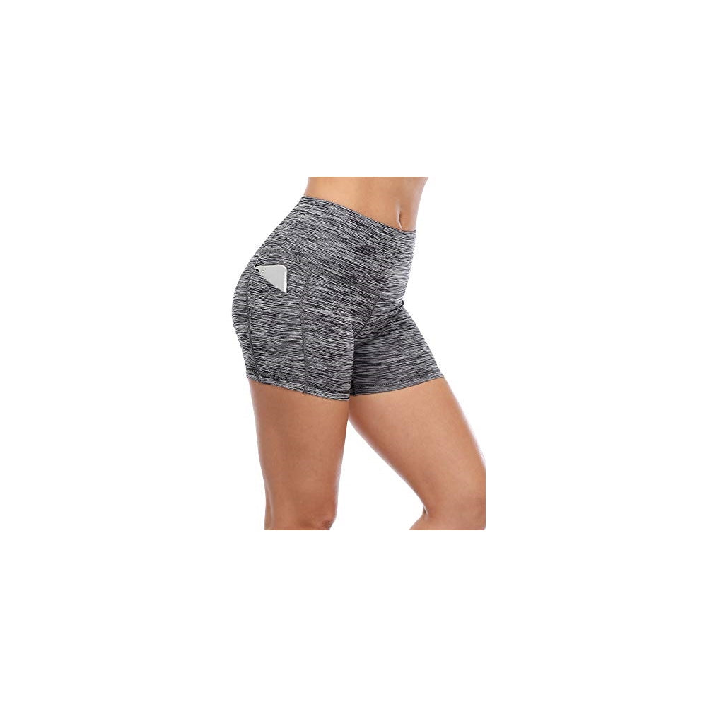 Shorts cortos deportivos de cintura alta para mujer XXL
