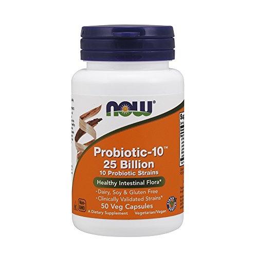 Flora intestinal saludable 25 millones probiotic Now Foods