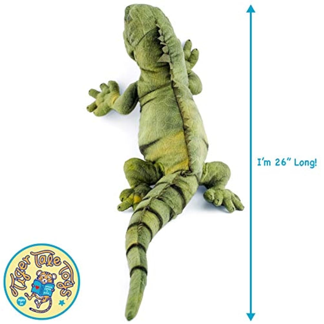 Lagarto de peluche, por Tiger Tale Toys