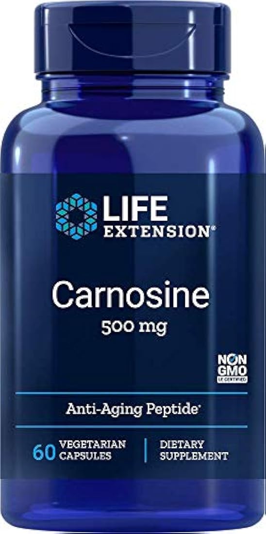 Life Extension Cápsulas de carnosine 60 unidades